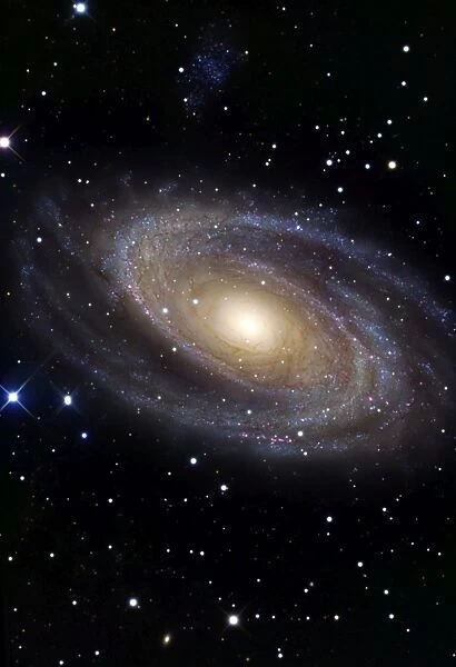 Messier 81, a spiral galaxy in the constellation Ursa Major
