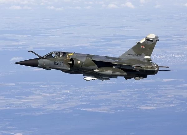 Mirage F1CR of the French Air Force over France