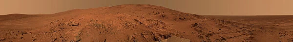 Panoramic view of Mars