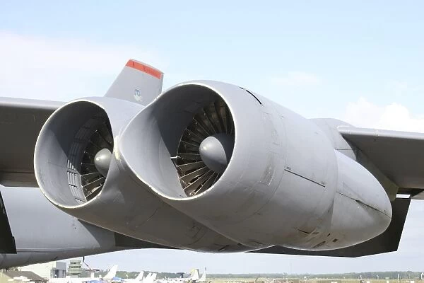 Pratt & Whitney engines TF33 of the B-52H Stratofortress
