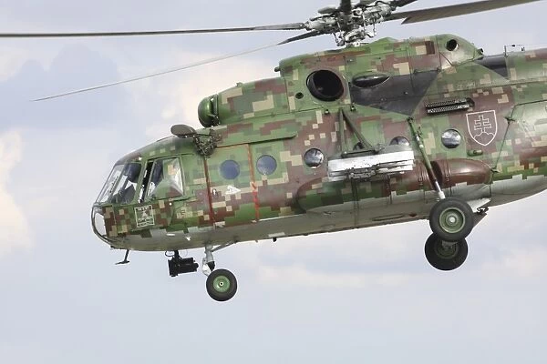 Slovak Air Force Mi-17 Hip in digital camouflage