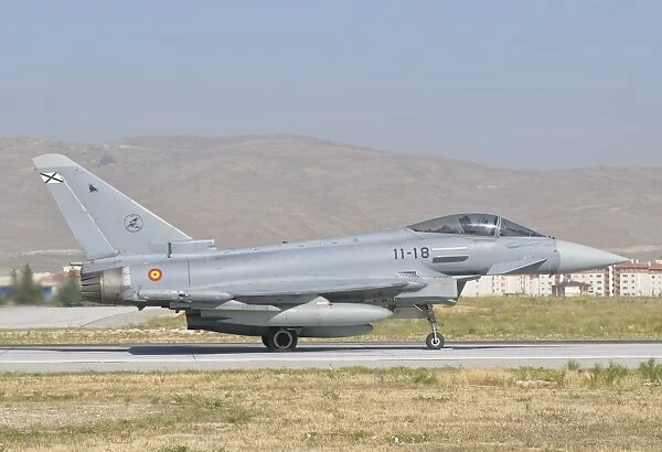 Spanish Air Force EF-2000 Typhoon at Konya Air Base, Turkey
