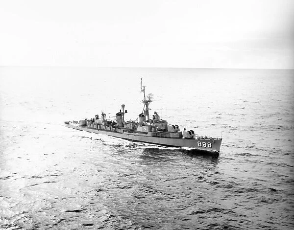 USS Stickell underway during operations in the Mediterranean Sea
