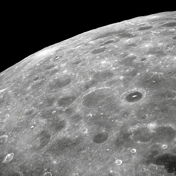 View of the lunar surface