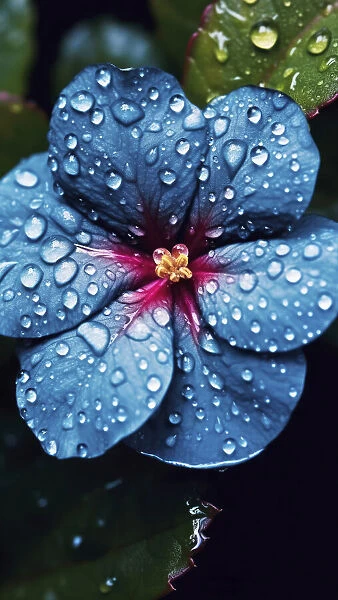 Blue Lagoon Flower