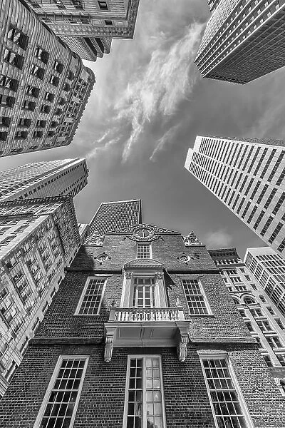 BOSTON Monochrome Old State House