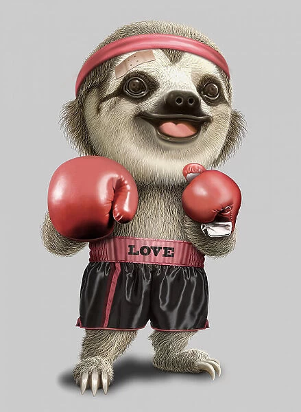 the boxing sloth