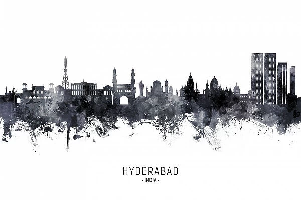 Hyderabad Skyline India