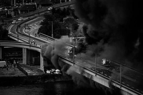 L'incendie du Pont Mathilde