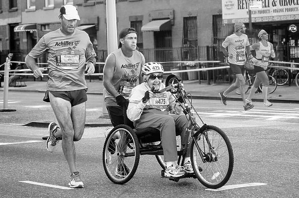 Marathon at Ninety. Michael Castellano