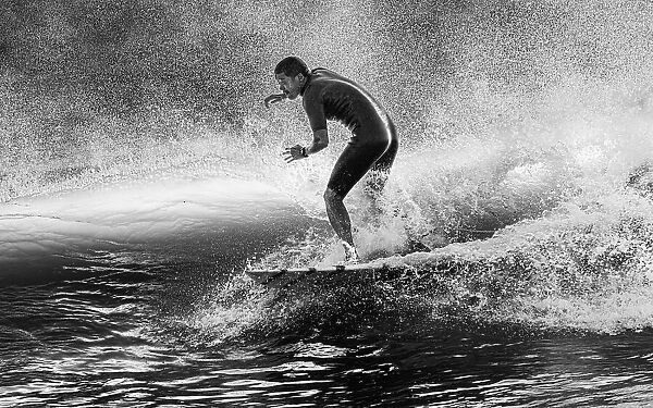 Surfing. Makihiko Hayama
