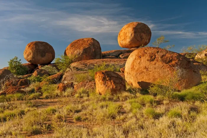 Framed Print : Devils Marbles Print, Northern Territory Landscape