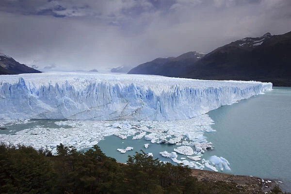 Edge of the Perito Moreno Glacier, Los Glaciares National Park, Argentina February 2009