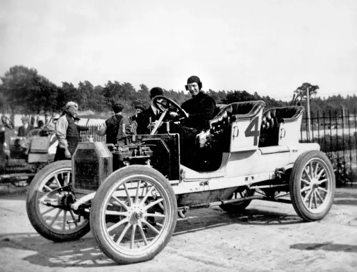 Framed Print : 1908 Buick at Brooklands Print Framed Print : 1908 Buick at Brooklands Print