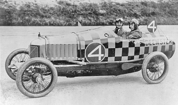 1921 Deemster at 200 mile race, Brooklands. Creator: Unknown