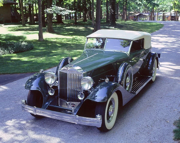 1933 Packard V12 by Dietrich. Creator: Unknown