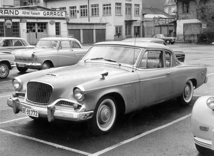 Framed Print : 1956 Studebaker Silver Hawk Print Framed Print : 1956 Studebaker Silver Hawk Print