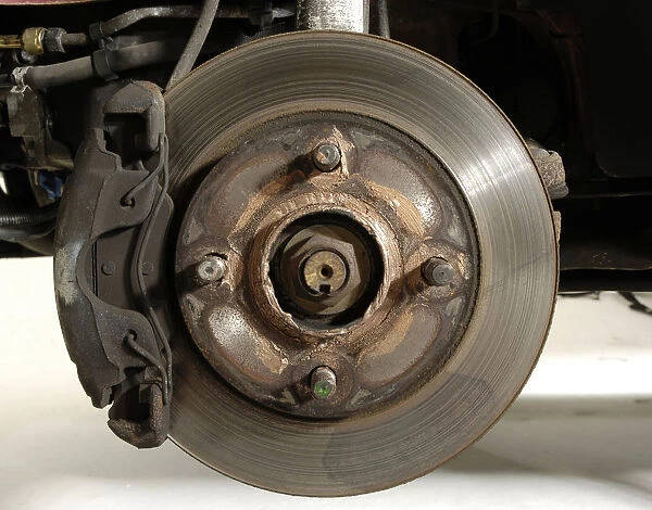 2001 Ford Ka brake disc. Creator: Unknown