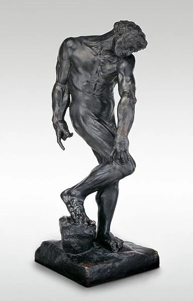 Adam, Modeled 1881, cast about 1924. Creator: Auguste Rodin