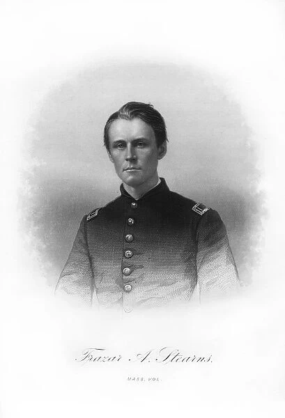 Adjutant Frazar Augustus Stearns, American soldier, (1872). Artist: John A O Neill