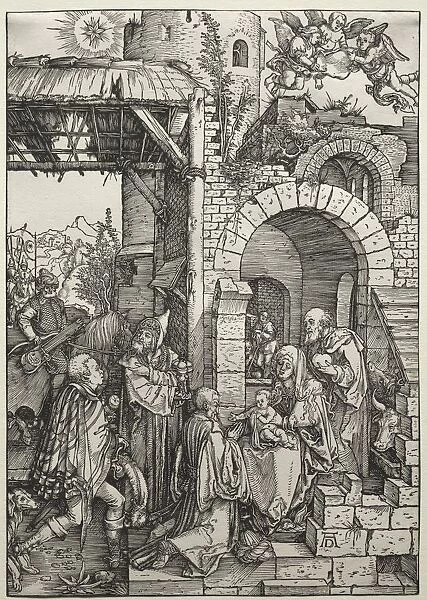 The Adoration of the Magi, c. 1501-1503. Creator: Albrecht Dürer (German, 1471-1528)
