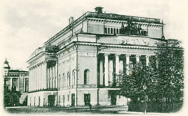 The Alexandrinsky Theatre, Saint Petersburg, Russia, 1890s
