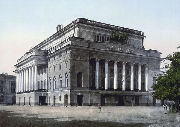 The Alexandrinsky Theatre, St Petersburg, Russia, c1890-c1905