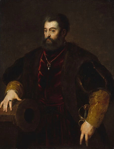 Alfonso d Este (1486-1534), Duke of Ferrara. Creator: Unknown