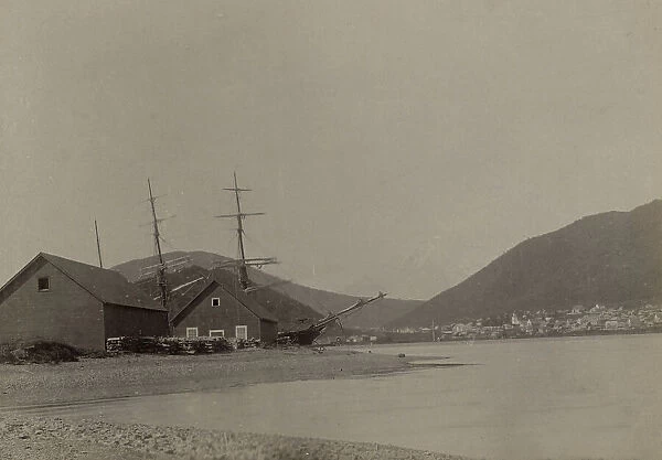 American Company's Warehouse on Cape Signal, 1889. Creator: Unknown