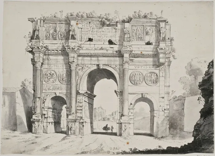 Framed Print : Arch of Constantine Print