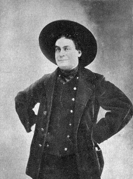 Aristide Bruant, French cabaret singer, comedian and nightclub owner, 1901