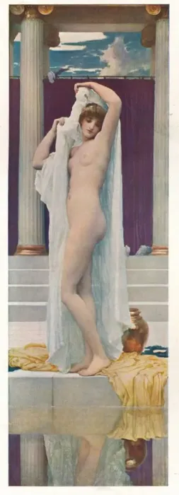 Framed Print : The Bath of Psyche, c1890 Print Framed Print : The Bath of Psyche, c1890 Print
