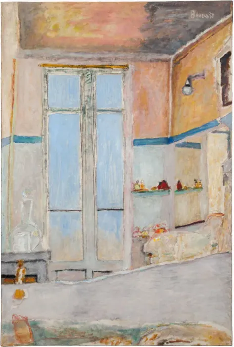 Framed Print : Bonnard's In the Bathroom Print, c. 1940 Framed Print : Bonnard's In the Bathroom Print, c. 1940