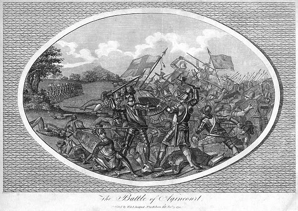 The Battle of Agincourt, 1415, (1792)