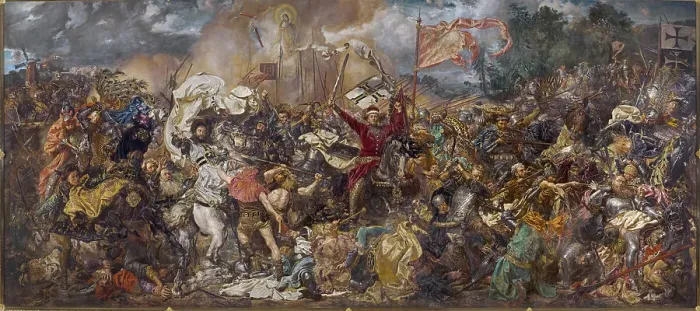 Framed Print : The Battle of Grunwald Print, Muzeum Narodowe Collection Framed Print : The Battle of Grunwald Print, Muzeum Narodowe Collection
