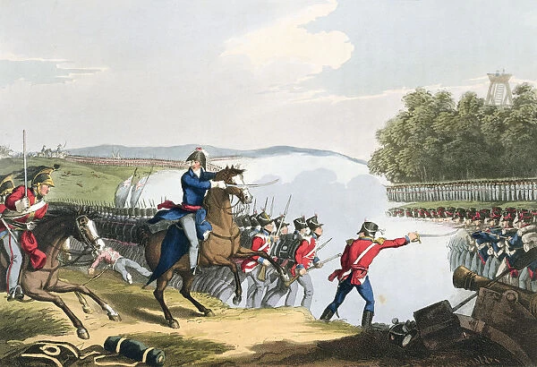 The Battle of Waterloo Decided by the Duke of Wellington, 1815 (1816). Artist