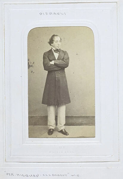Benjamin Disraeli, 1860-69. Creator: William Edward Kilburn