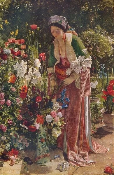 In The Beys Garden, 1865, (1920). Creator: John Frederick Lewis