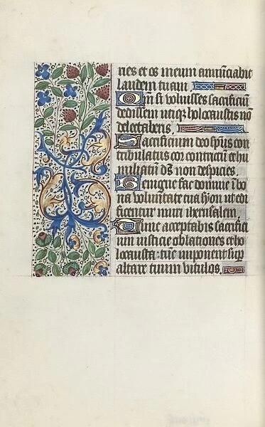 Book of Hours (Use of Rouen): fol. 135v, c. 1470. Creator: Master of the Geneva Latini (French