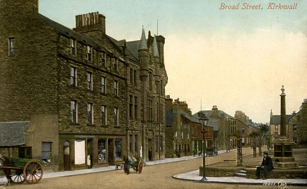 Broad Street, Kirkwall, Orkney, Scotland, 20th century