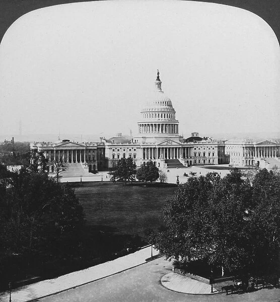 The Capitol, Washington, DC, USA, 1901. Artist: HC White
