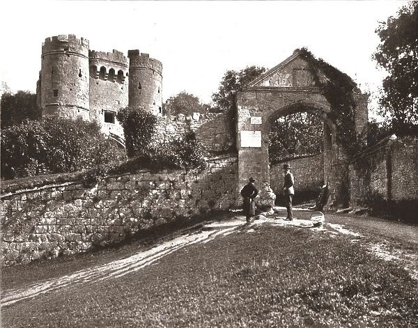 Carisbrooke Castle, Isle of Wight, 1894. Creator: Unknown