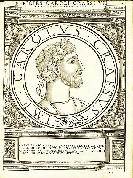 Carolus Crassus 839 - 888), 1559