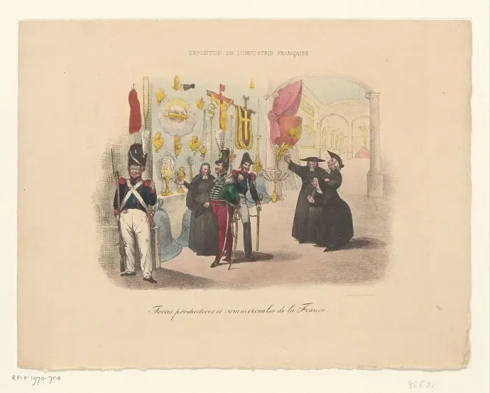 Framed Print : Ecclesiastical Objects Production Print, Early 19th Century Framed Print : Ecclesiastical Objects Production Print, Early 19th Century