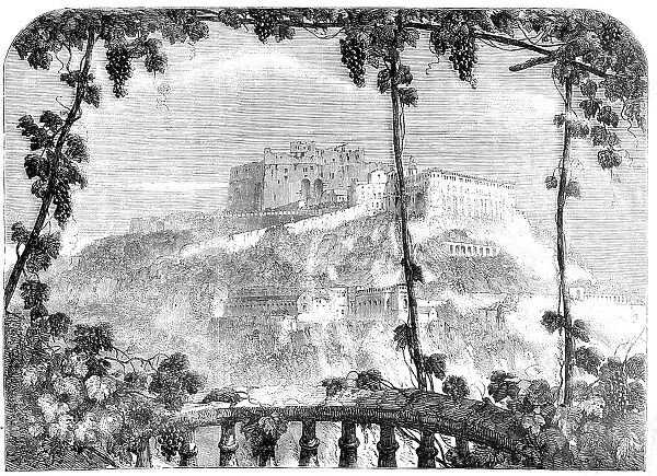 The Castle of St. Elmo, Naples, 1857. Creator: Unknown