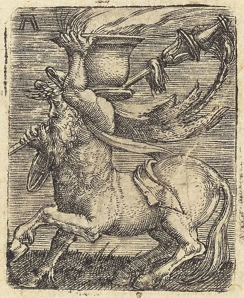 Centaur with a Vase, c. 1515 / 1525. Creator: Albrecht Altdorfer