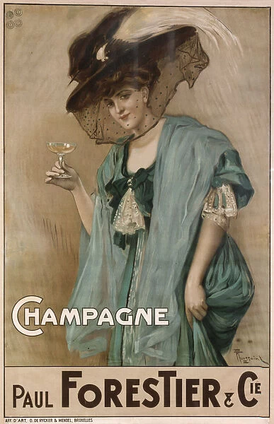 Champagne, 19th century. Artist: Nicolas-Toussaint Charlet