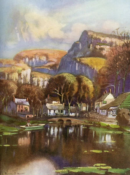 Cheddar Gorge, Somerset, 1924-1926. Artist: Louis Burleigh Bruhl