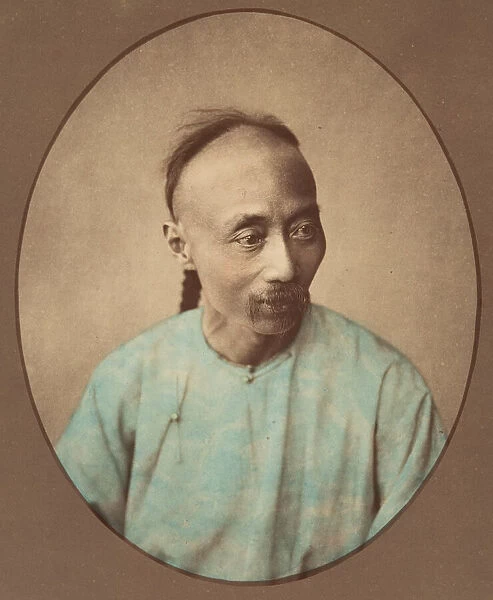 [Chinese Man], 1870s. Creator: Baron Raimund von Stillfried
