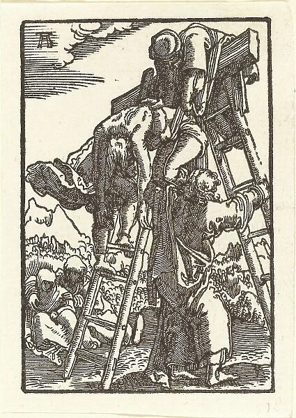 Christ Taken Down from the Cross, c. 1513. Creator: Albrecht Altdorfer
